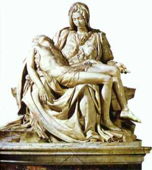 Pieta, 1499. St. Peter's, Vatican / Michelangelo