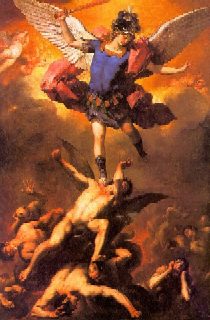 The Archangel Michael Flinging the Rebel Angels into the Abyss, 1655 / Luca Giordano