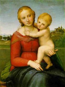 Madonna and Child (The Small Cowper Madonna), 1504-1505 / RAFAELLO Sanzio
